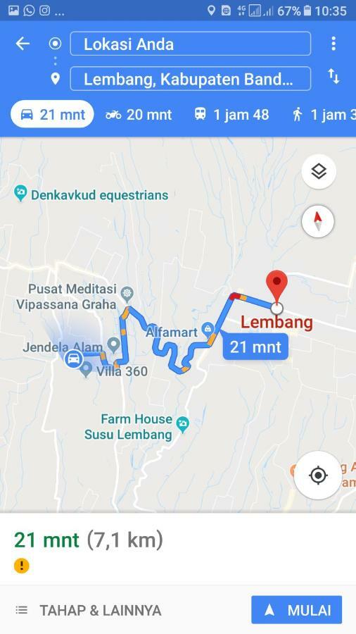 Homestay Triniti Lembang Exterior photo